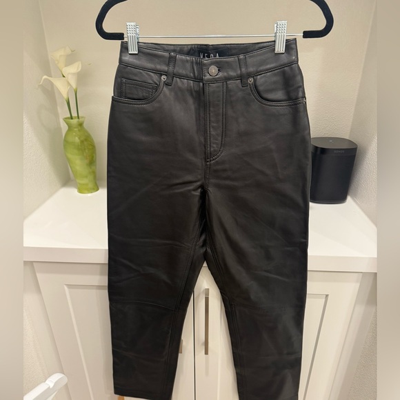 Reformation Veda Cynthia Leather Pants - Picture 4 of 7